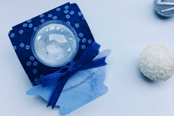 3D SVG Bath Bomb Packaging Template for Creative Design Projects