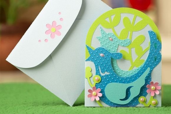 3D SVG Tweet Card: A Spring-Friendly Graphic for Greeting and Merch