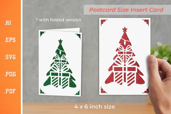 Christmas Insert Card Paper Cut SVG 3 Review for Real Projects