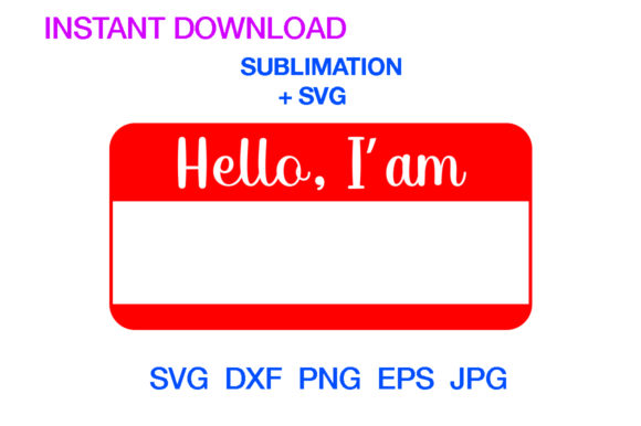Hello My Name Is, Name Tag, Baby