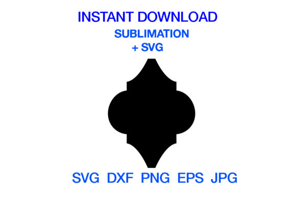 Tile Ornament Template, Silhouette: A 3D SVG Asset for Creative Designers
